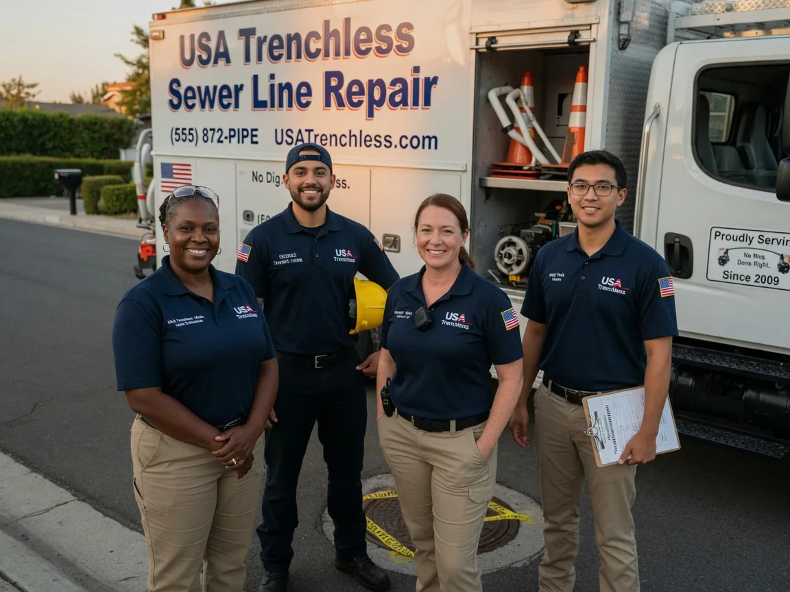 Sewer Line Repair company in Linden, NC